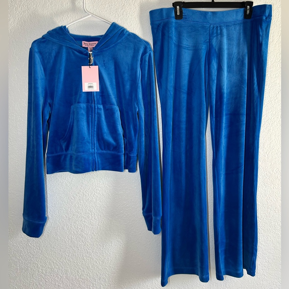 Juicy Couture Tracksuit Blue Splash - Picture 3 of 11
